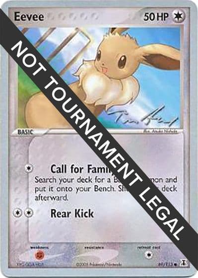 Eevee - 2007 (Tom Roos) World Championship Decks Pokemon card