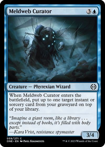 Meldweb Curator Phyrexia: All Will Be One Magic card
