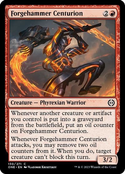 Forgehammer Centurion Phyrexia: All Will Be One Magic card