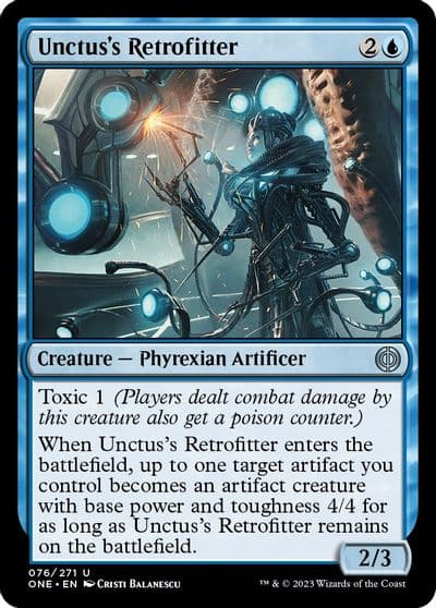 Unctuss Retrofitter Phyrexia: All Will Be One Magic card