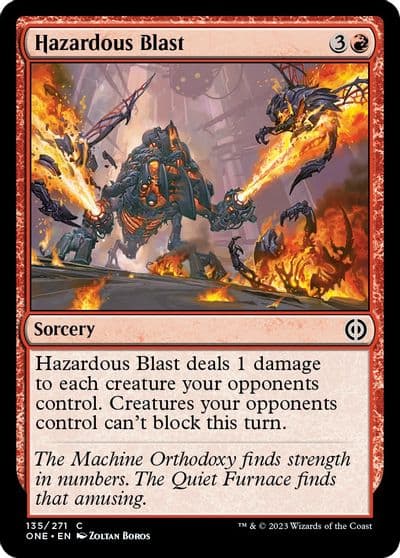 Hazardous Blast Phyrexia: All Will Be One Magic card
