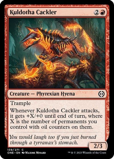 Kuldotha Cackler Phyrexia: All Will Be One Magic card