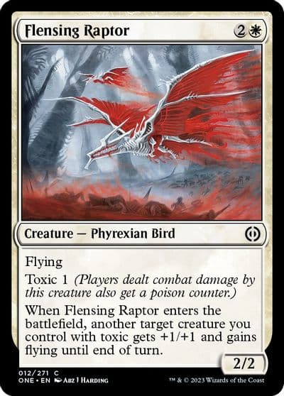 Flensing Raptor Phyrexia: All Will Be One Magic card