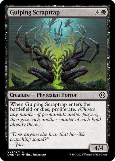 Gulping Scraptrap Phyrexia: All Will Be One Magic card
