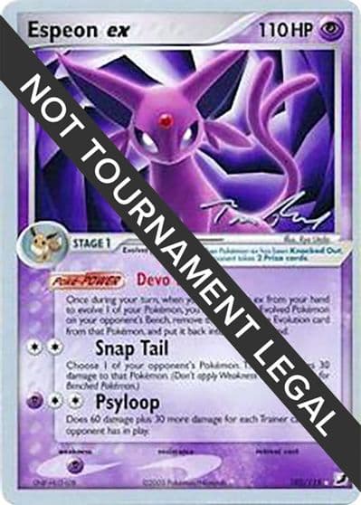 Espeon ex - 2007 (Tom Roos) World Championship Decks Pokemon card