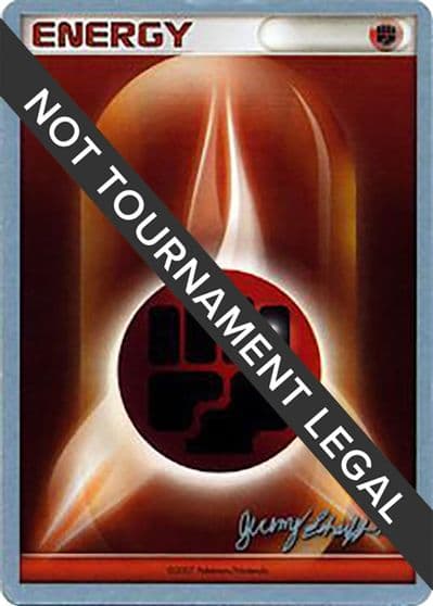 Fighting Energy - 2007 (Jeremy Scharff-Kim) World Championship Decks Pokemon card