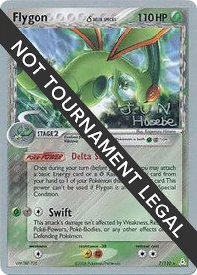 Flygon (Delta Species) - 2007 (Jun Hasebe) World Championship Decks Pokemon card