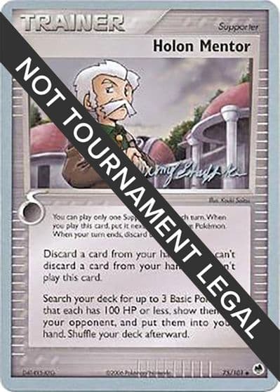 Holon Mentor - 2007 (Jeremy Scharff-Kim) World Championship Decks Pokemon card