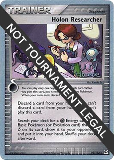 Holon Researcher - 2007 (Jun Hasebe) World Championship Decks Pokemon card