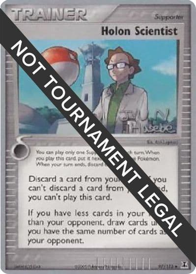 Holon Scientist - 2007 (Jun Hasebe) World Championship Decks Pokemon card