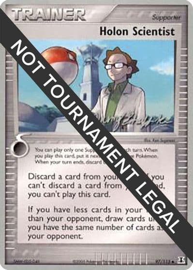 Holon Scientist - 2007 (Jeremy Scharff-Kim) World Championship Decks Pokemon card