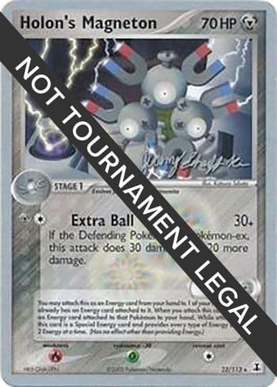 Holon's Magneton - 2007 (Jeremy Scharff-Kim) World Championship Decks Pokemon card
