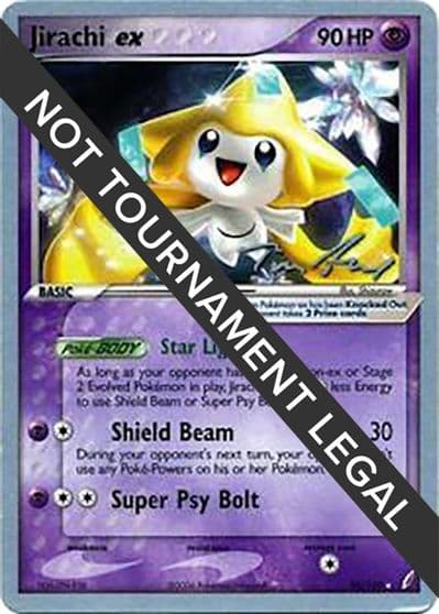 Jirachi ex - 2007 (Tom Roos) World Championship Decks Pokemon card