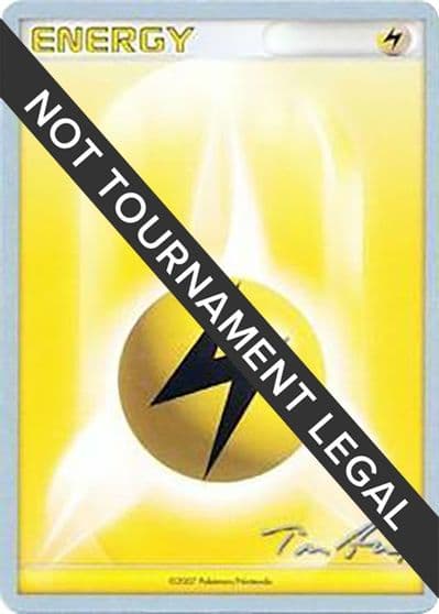 Lightning Energy - 2007 (Tom Roos) World Championship Decks Pokemon card