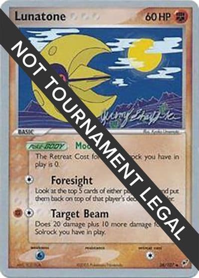 Lunatone - 2007 (Jeremy Scharff-Kim) World Championship Decks Pokemon card