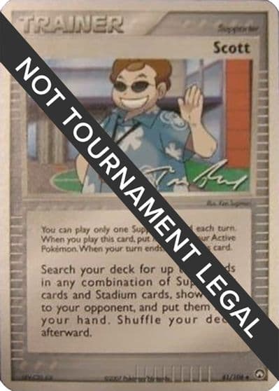 Scott - 2007 (Tom Roos) World Championship Decks Pokemon card