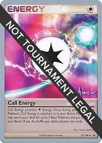 Call Energy - 2008 (Dylan Lefavour) World Championship Decks Pokemon card