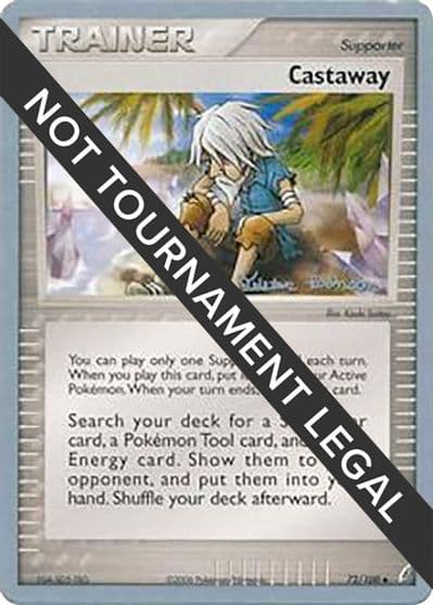 Castaway - 2008 (Tristan Robinson) World Championship Decks Pokemon card
