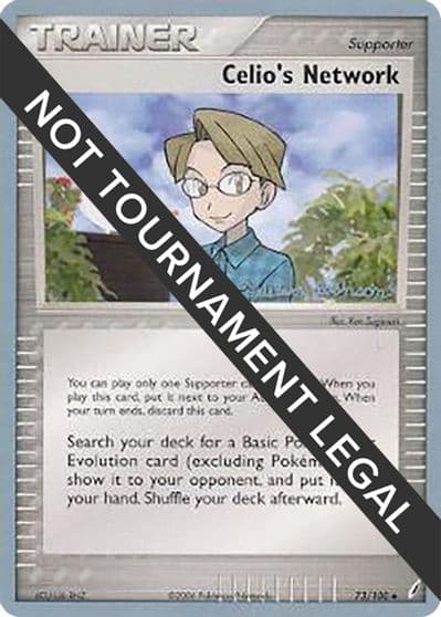 Celio's Network - 2008 (Tristan Robinson) World Championship Decks Pokemon card