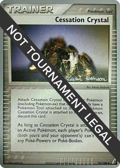 Cessation Crystal - 2008 (Tristan Robinson) World Championship Decks Pokemon card