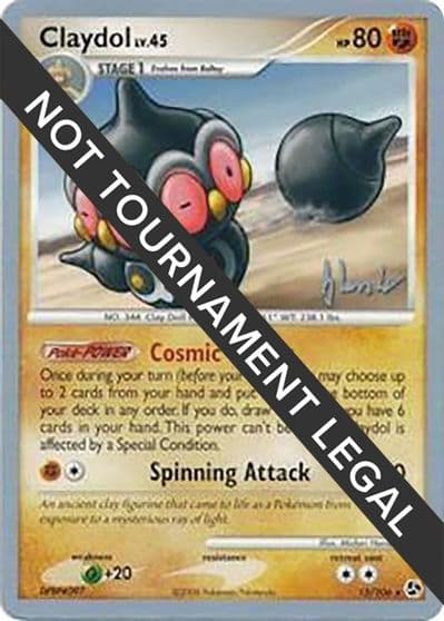 Claydol - 2008 (Dylan Lefavour) World Championship Decks Pokemon card