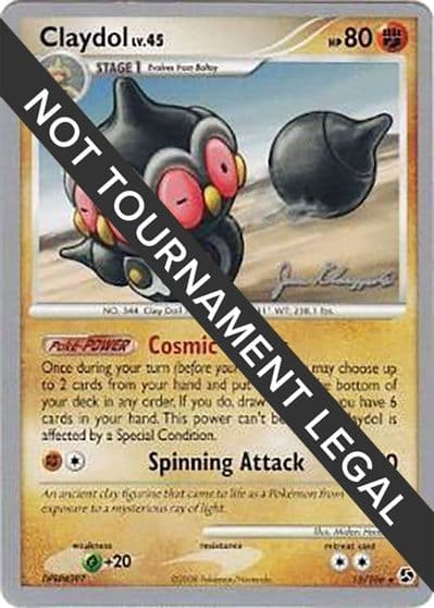 Claydol - 2008 (Jason Klaczynski) World Championship Decks Pokemon card