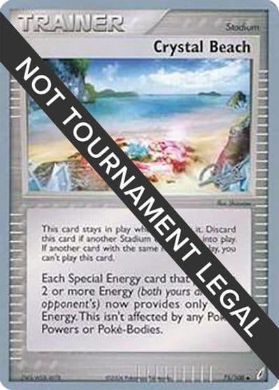 Crystal Beach - 2008 (Paul Atanassov) World Championship Decks Pokemon card