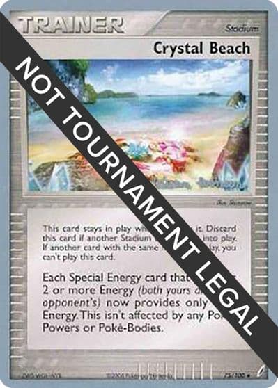 Crystal Beach - 2008 (Tristan Robinson) World Championship Decks Pokemon card