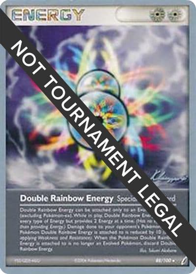 Double Rainbow Energy - 2008 (Jason Klaczynski) World Championship Decks Pokemon card