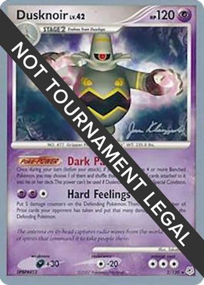 Dusknoir - 2008 (Jason Klaczynski) World Championship Decks Pokemon card
