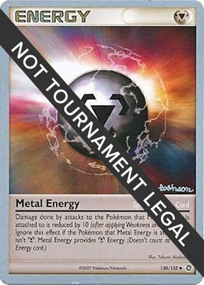 Metal Energy (130) - 2008 (Tristan Robinson) World Championship Decks Pokemon card