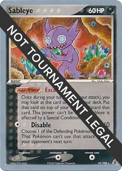 Sableye - 2008 (Tristan Robinson) World Championship Decks Pokemon card