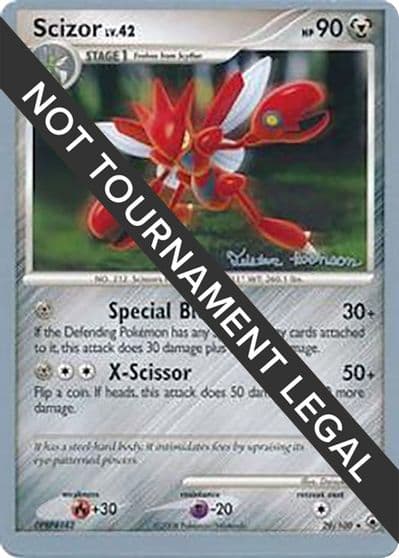 Scizor - 2008 (Tristan Robinson) World Championship Decks Pokemon card