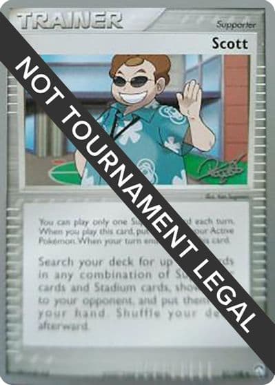 Scott - 2008 (Paul Atanassov) World Championship Decks Pokemon card