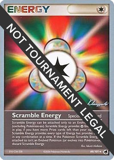 Scramble Energy - 2008 (Jason Klaczynski) World Championship Decks Pokemon card