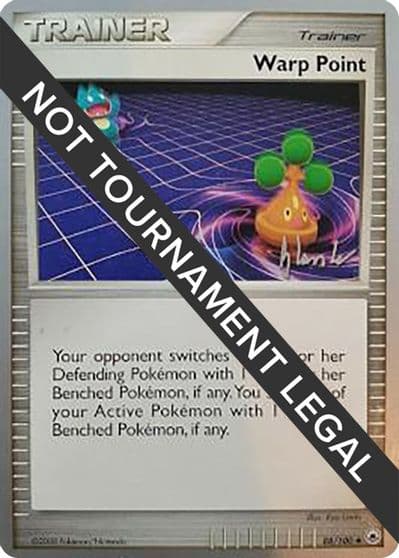 Warp Point - 2008 (Dylan Lefavour) World Championship Decks Pokemon card