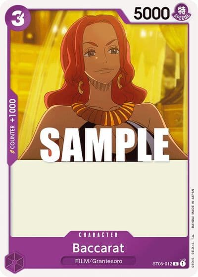 Baccarat Starter Deck 5: Film Edition One Piece card