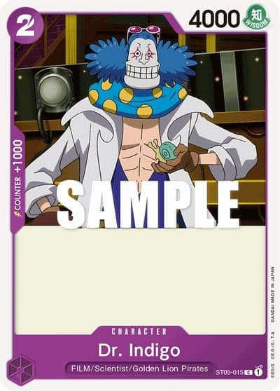 Dr Indigo Starter Deck 5: Film Edition One Piece card
