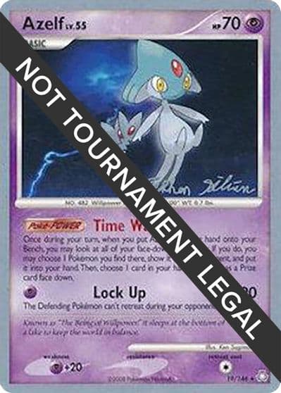 Azelf - 2009 (Stephen Silvestro) World Championship Decks Pokemon card