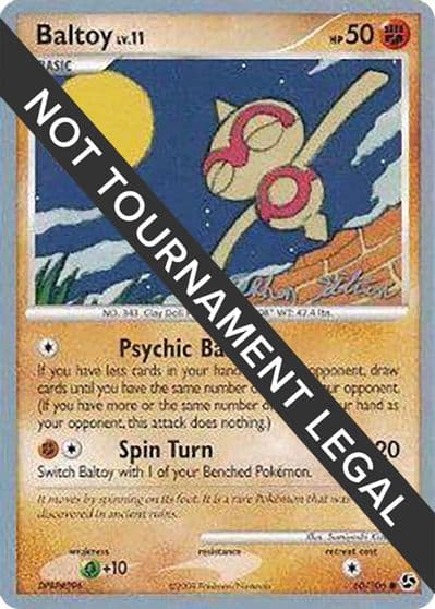 Baltoy - 2009 (Stephen Silvestro) World Championship Decks Pokemon card