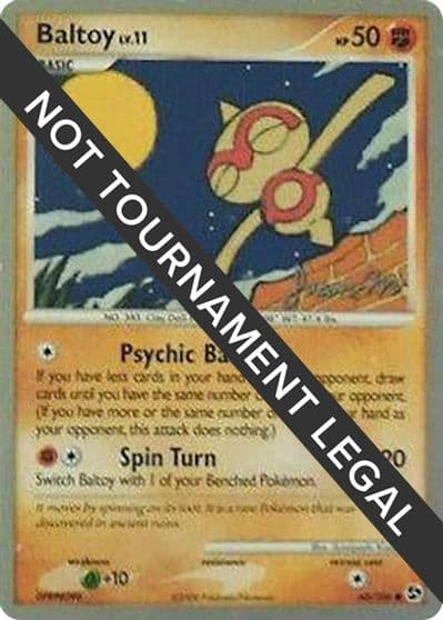 Baltoy - 2009 (Jason Martinez) World Championship Decks Pokemon card