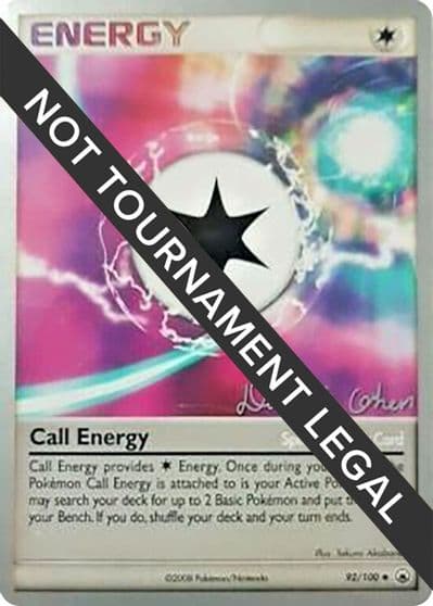 Call Energy - 2009 (David Cohen) World Championship Decks Pokemon card