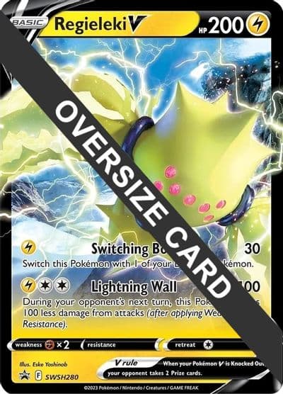 Regieleki V - SWSH280 Jumbo Cards Pokemon card