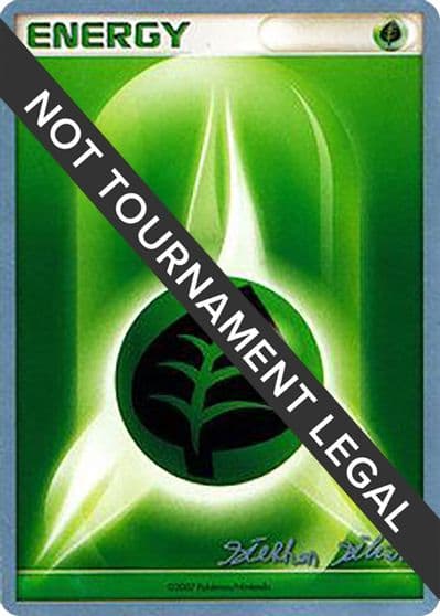 Grass Energy - 2009 (Stephen Silvestro) World Championship Decks Pokemon card