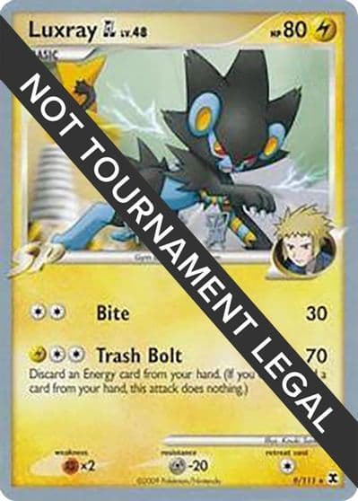 Luxray GL - 2009 (Tsubasa Nakamura) World Championship Decks Pokemon card