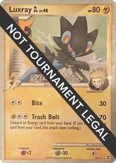 Luxray GL - 2009 (Stephen Silvestro) World Championship Decks Pokemon card