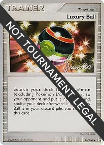 Luxury Ball - 2009 (Jason Martinez) World Championship Decks Pokemon card