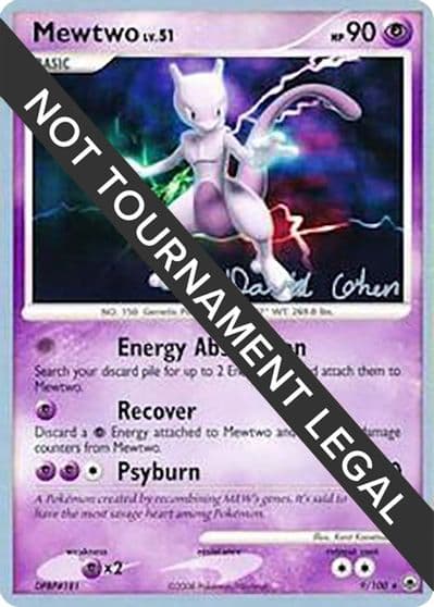 Mewtwo - 2009 (David Cohen) World Championship Decks Pokemon card