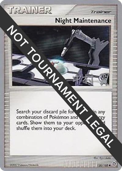 Night Maintenance - 2009 (Tsubasa Nakamura) World Championship Decks Pokemon card