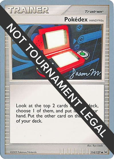 Pokedex (HANDY910is) - 2009 (Jason Martinez) World Championship Decks Pokemon card